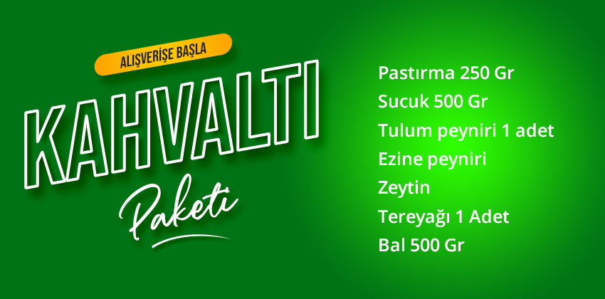 Kahvaltı Paketi